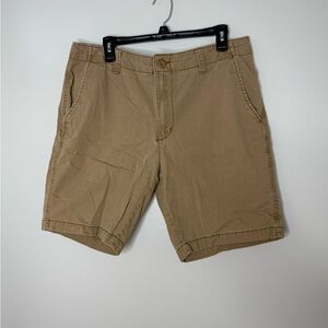 Old Navy Tan Flat Front Shorts Versatile Summer Wear